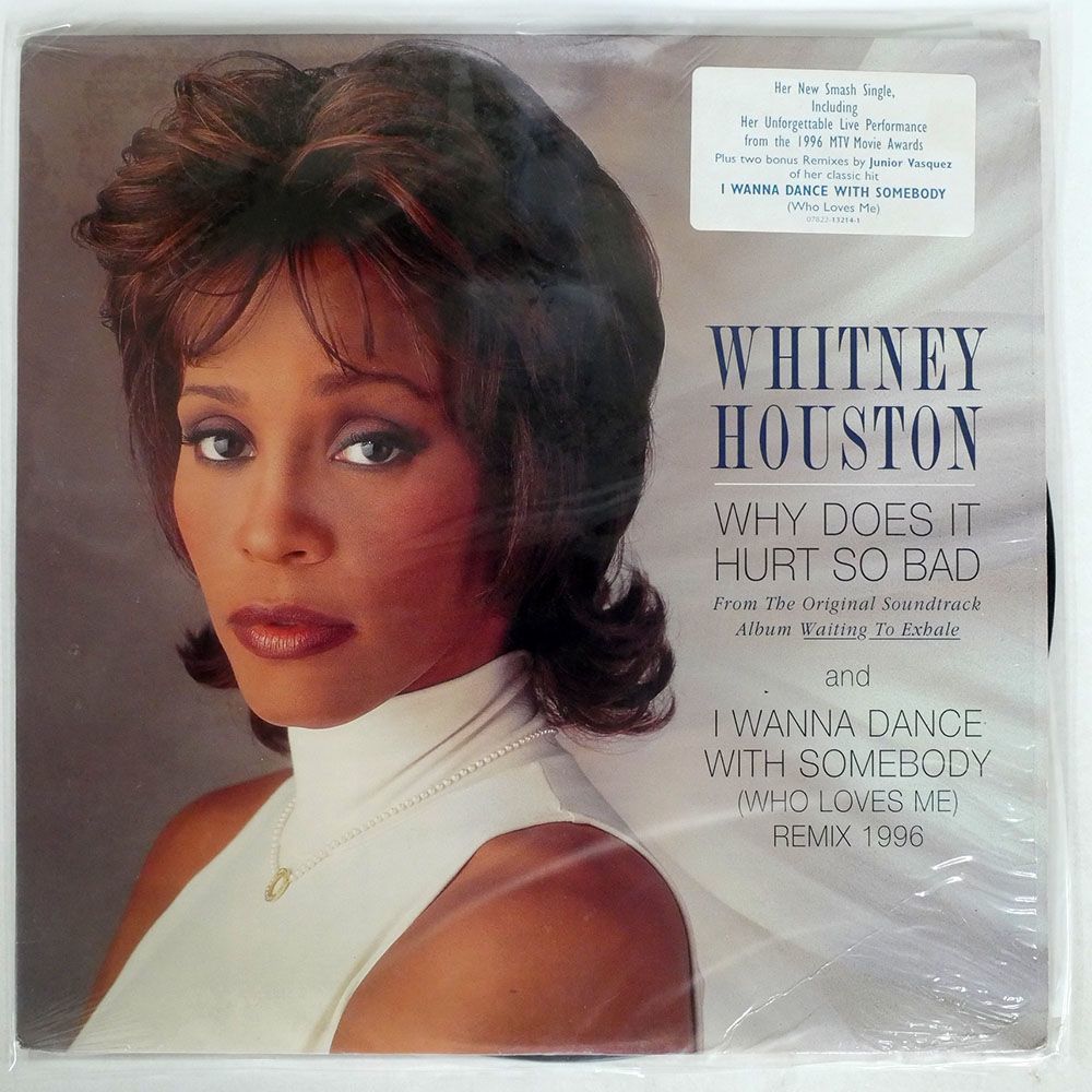 米 WHITNEY HOUSTON/WHY DOES IT HURT SO BAD/ARISTA 07822132141 12_画像1