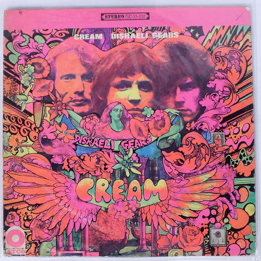 米 CREAM/DISRAELI GEARS/ATCO SD33232 LP_画像1