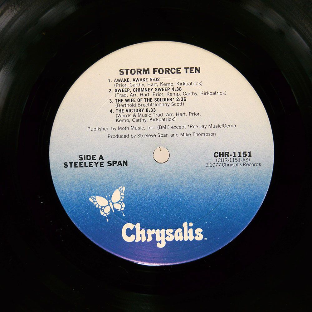 米 STEELEYE SPAN/STORM FORCE TEN/CHRYSALIS CHR1151 LP_画像2