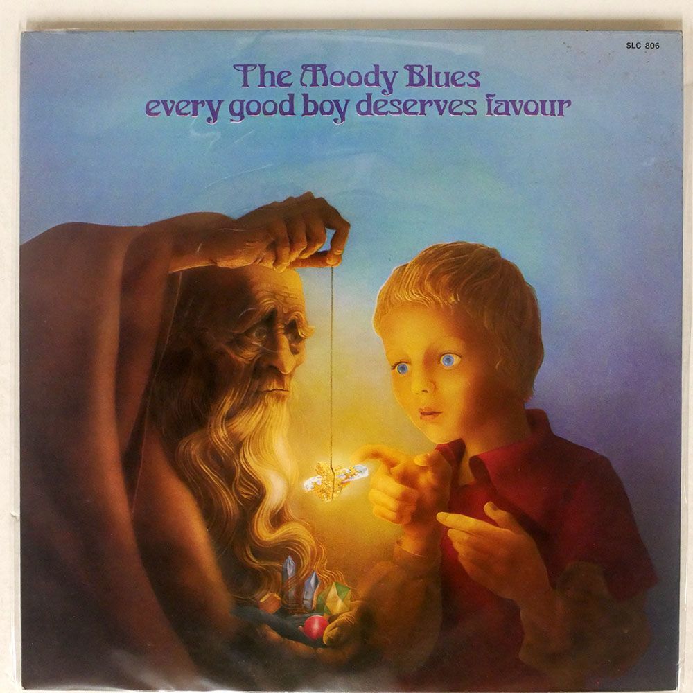 MOODY BLUES/EVERY GOOD BOY DESERVES FAVOUR/THRESHOLD SLC806 LP_画像1