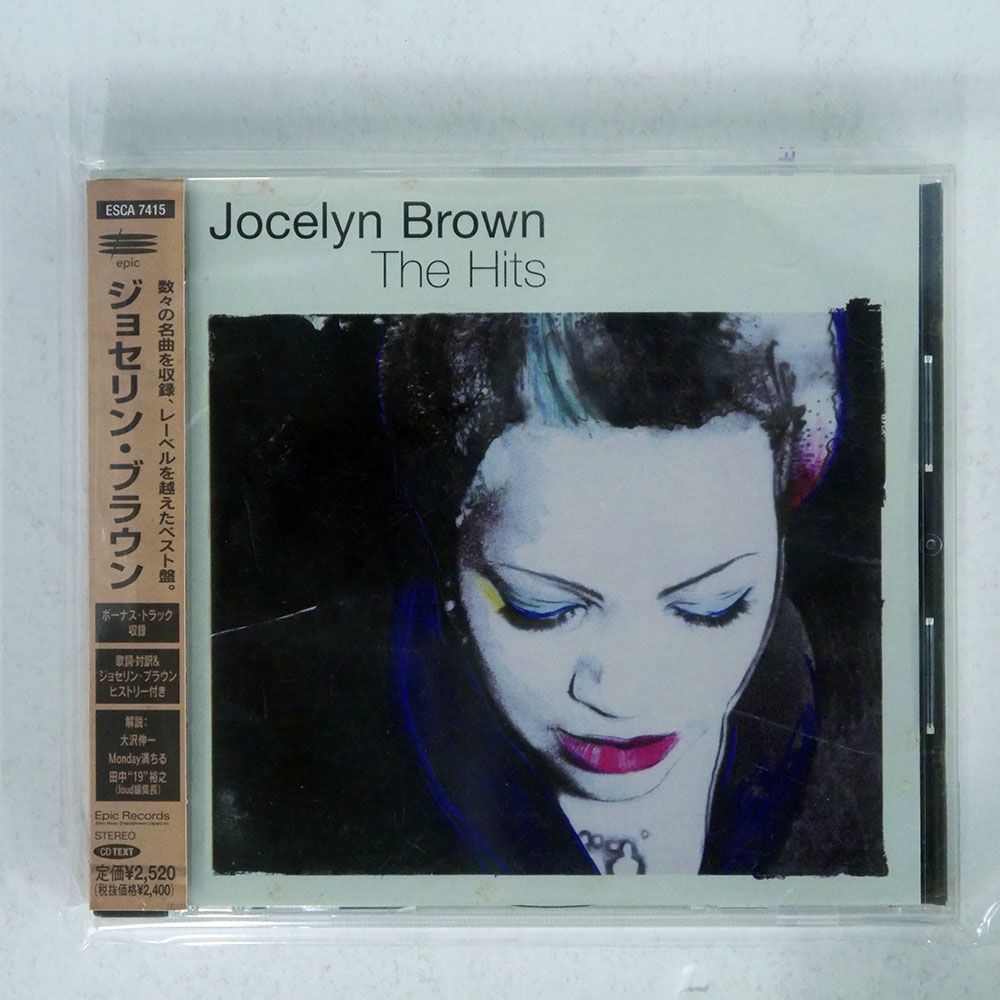 JOCELYN BROWN/THE HITS/EPIC ESCA7415 CD □_画像1