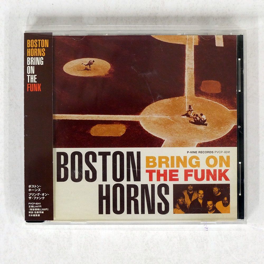 BOSTON HORNS/BRING ON THE FUNK/P-VINE NON STOP PVCP8241 CD □_画像1