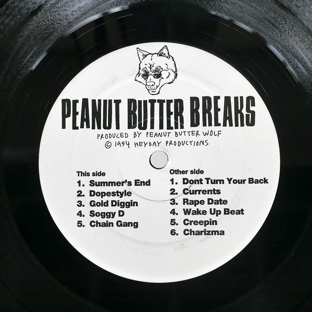 米 PEANUT BUTTER WOLF/BREAKS/STONES THROW STH2043 LP_画像2