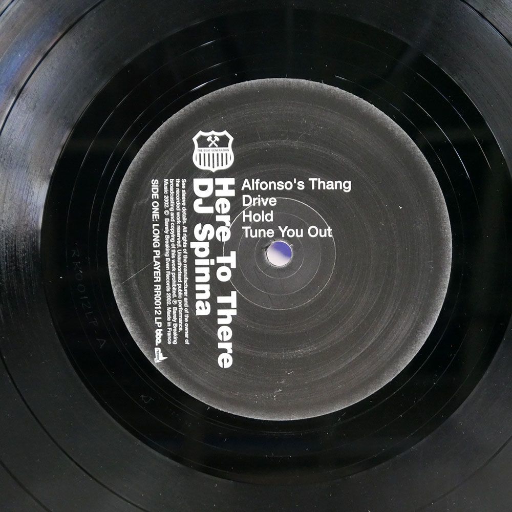 DJ SPINNA/HERE TO THERE/BBE RR0012LP LP_画像2