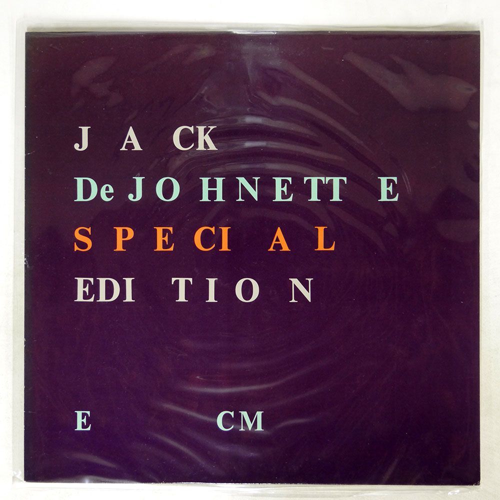 独 JACK DEJOHNETTE/SPECIAL EDITION/ECM ECM1152 LP_画像1