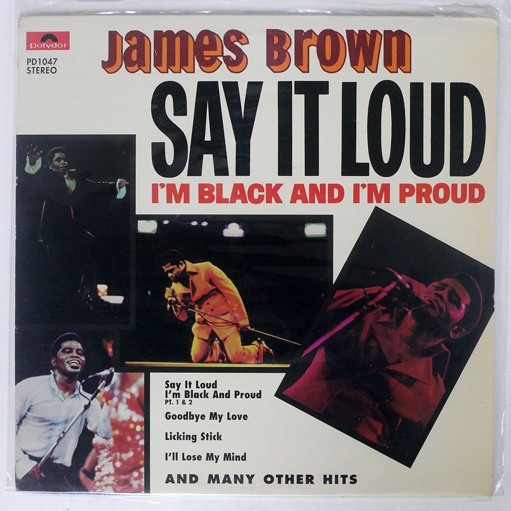 JAMES BROWN/SAY IT LOUD I’M BLACK AND I’M PROUD/POLYDOR PD1047 LP_画像1