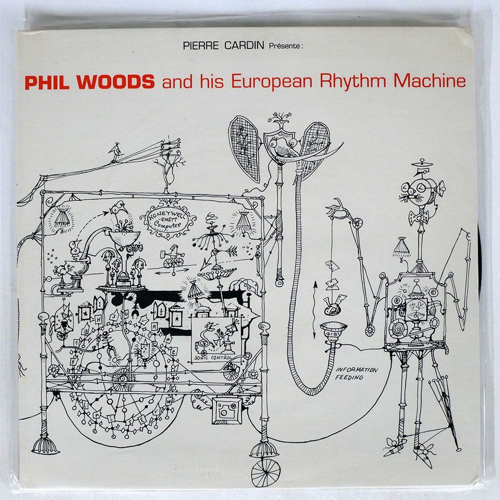 PHIL WOODS AND HIS EUROPEAN RHYTHM MACHINE/SAME/LES DISQUES PIERRE CARDIN CAR333 LP_画像1