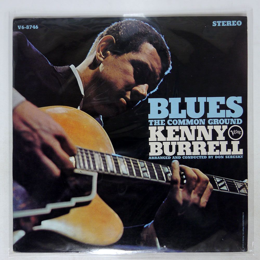 米 KENNY BURRELL/BLUES - COMMON GROUND/VERVE V68746 LP_画像1