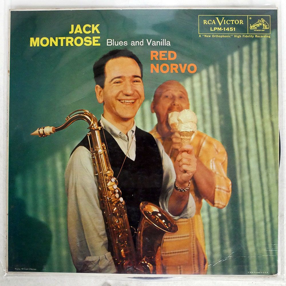 JACK MONTROSE/BLUES AND VANILLA/RCA VICTOR LPM1451 LP_画像1