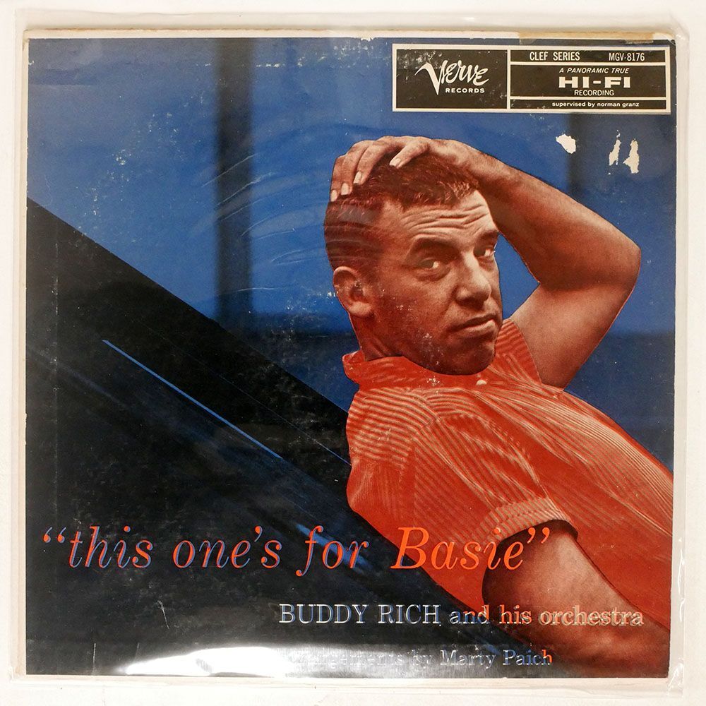 BUDDY RICH AND HIS ORCHESTRA/THIS ONE’S FOR BASIE/VERVE MGV8176 LP_画像1