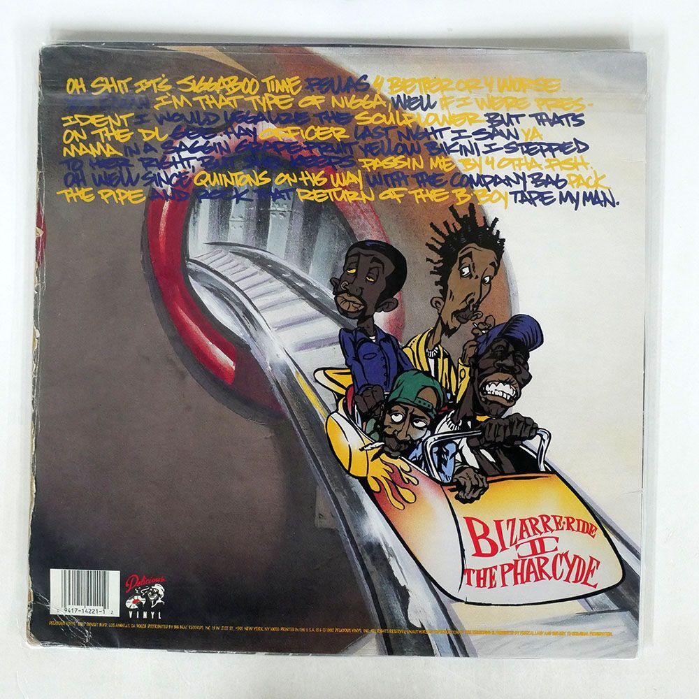 PHARCYDE/BIZARRE RIDE II THE PHARCYDE/DELICIOUS VINYL 14221 LP_画像2