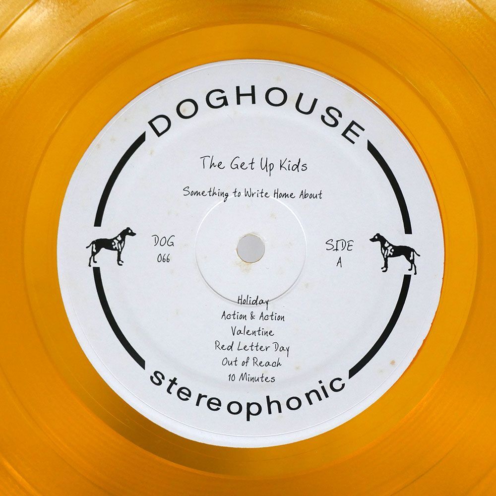 THE GET UP KIDS/SOMETHING TO WRITE HOME ABOUT/DOGHOUSE DOG066 LP_画像3