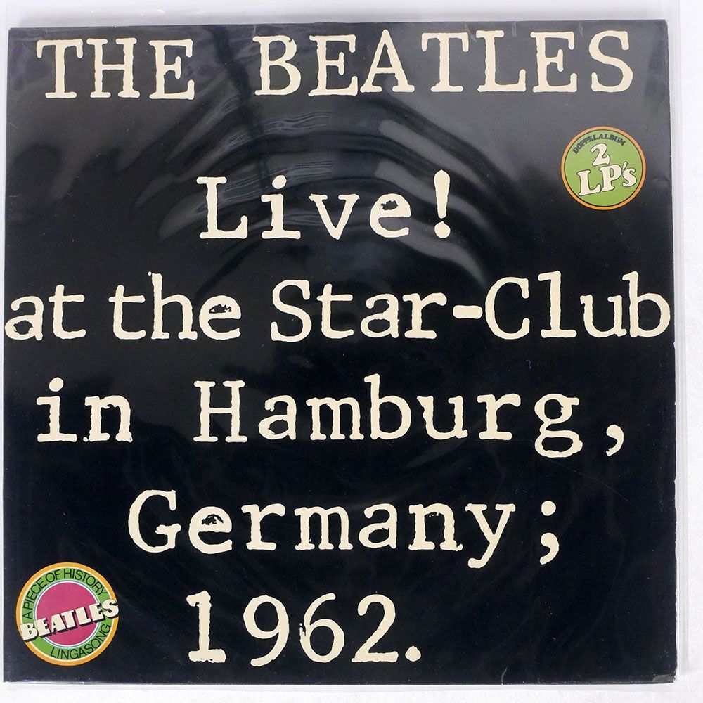 BEATLES/LIVE AT THE STAR-CLUB IN HAMBURG,GERMANY,1962/BELLAPHON BLS5560 LP_画像1