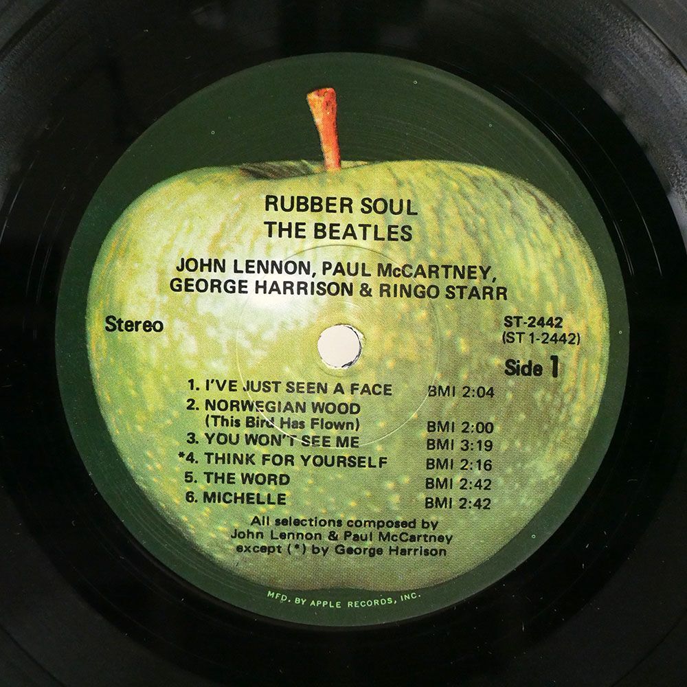 BEATLES/RUBBER SOUL/CAPITOL ST2442 LP_画像2