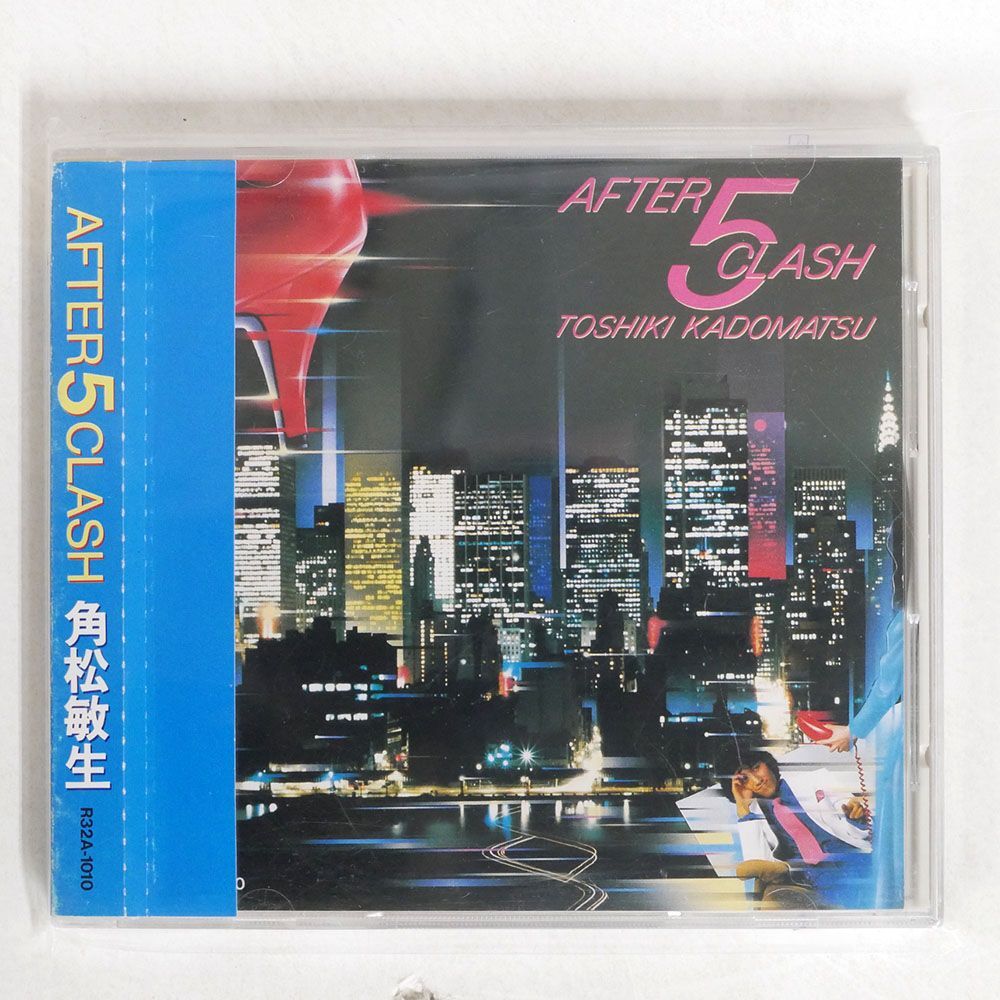 角松敏生/ＡＦＴＥＲ　５　ＣＬＡＳＨ/AIR RECORDS R32A-1010 CD □_画像1