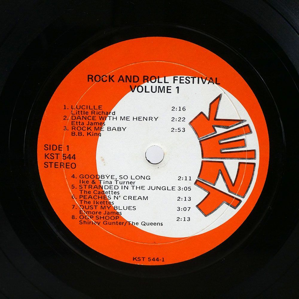 VA (LITTLE RICHARD)/ROCK AND ROLL FESTIVAL VOLUME 1/KENT KST 544 LP_画像2