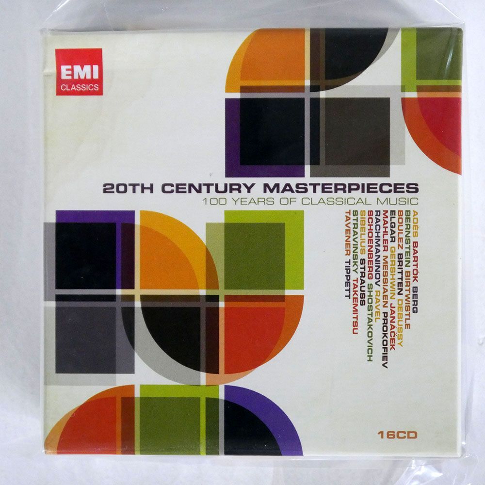 紙ジャケ VA/20TH CENTURY MASTERPIECES-100 YEARS OF CLASSICAL MUSIC/EMI CLASSICS 5099921750021 CD_画像1