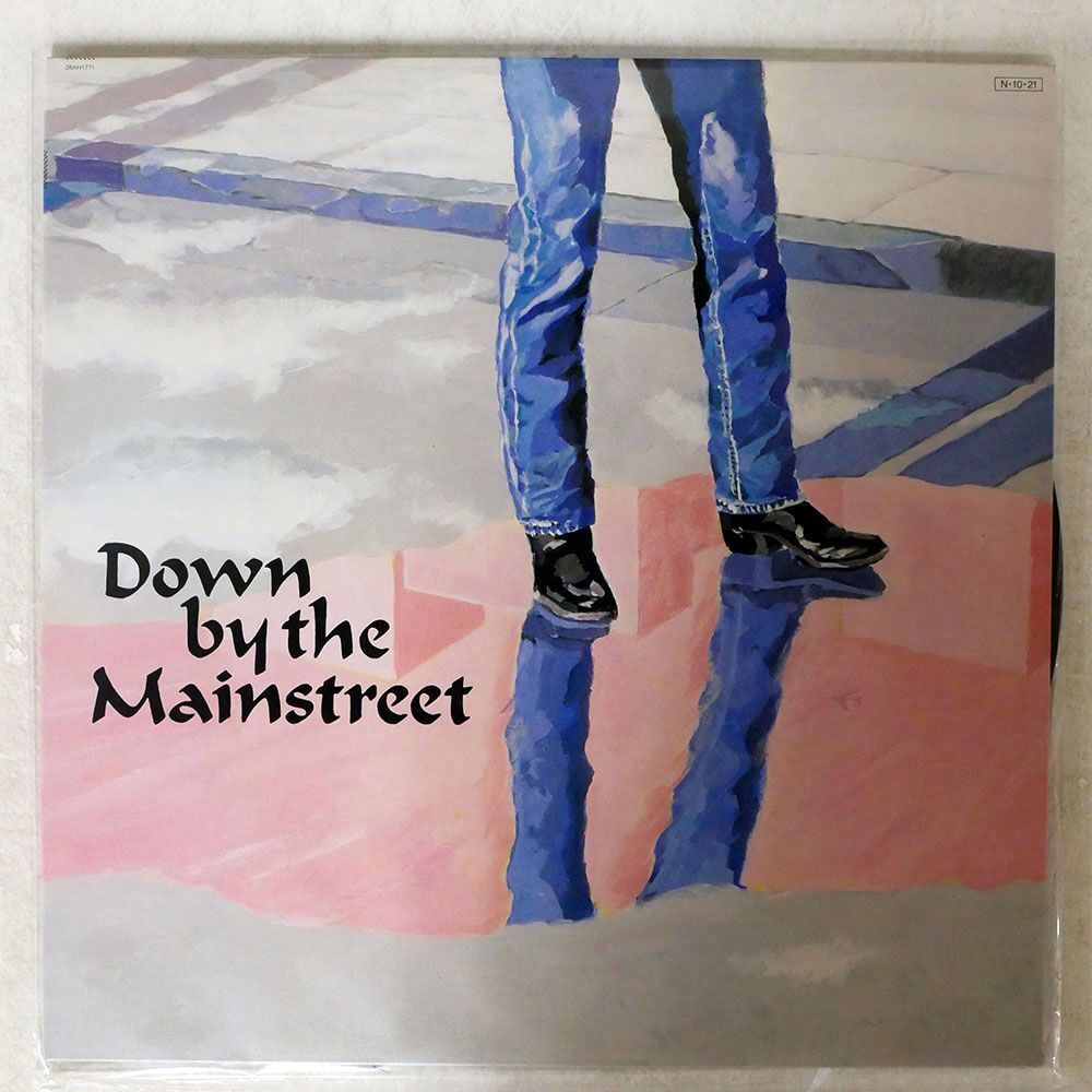 SHGO HAMADA/DOWN BY THE MAINSTREET/CBS SONY 28AH1771 LP_画像1