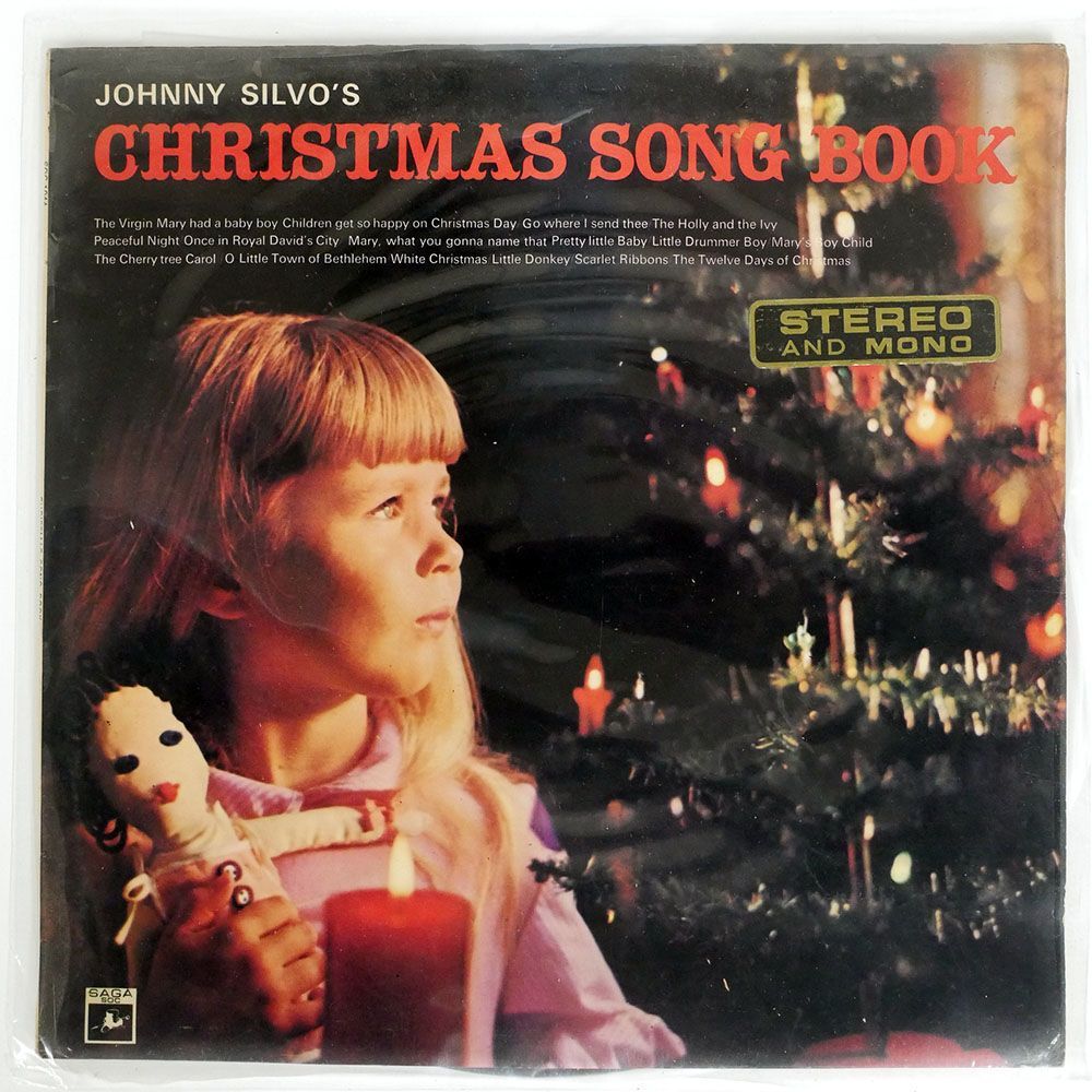 英 OHNNY SILVO FOLK GROUP/CHRISTMAS SONG BOOK 1ST/SAGA STSOC1044 LP_画像1