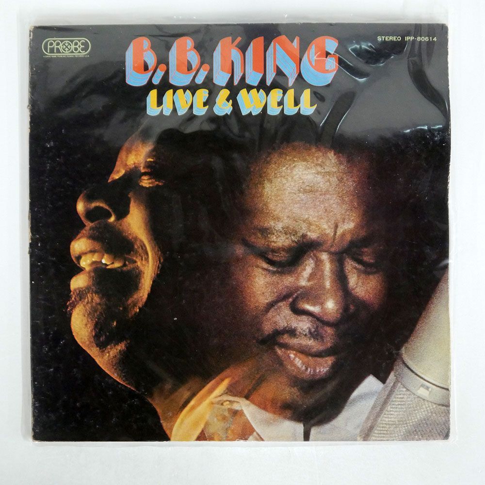 B.B.キング/LIVE & WELL/PROBE IPP80614 LP_画像1