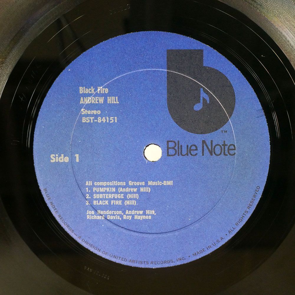 米 ANDREW HILL/BLACK FIRE/BLUE NOTE BST84151 LP_画像3