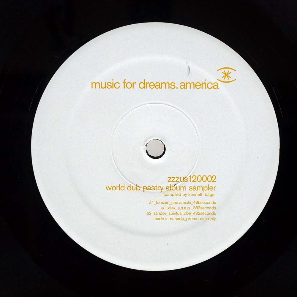 VA/WORLD DUB PASTRY ALBUM SAMPLER/MUSIC FOR DREAMS AMERICA ZZZUS120002 12_画像1