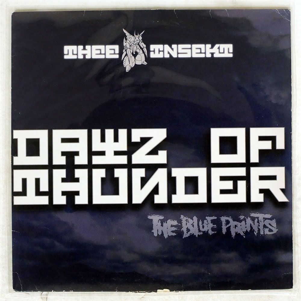 THEE INSEKT/DAYZ OF THUNDER (THE BLUE PRINTS)/BRICK9000 RECORDS B9020 LP_画像1