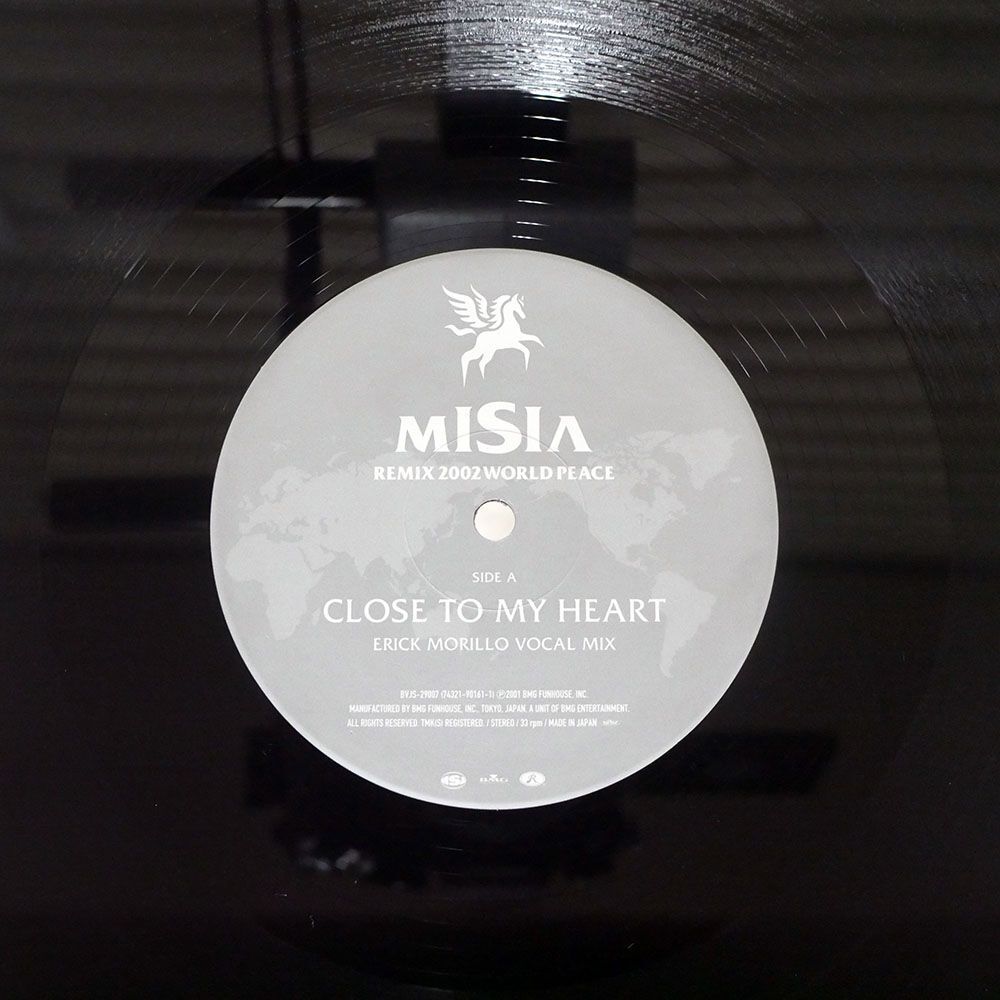 MISIA/CLOSE TO MY HEART (ANO NATSU NO MAMA DE) (ERICK MORILLO REMIX)/MSA BVJS29007 12_画像2