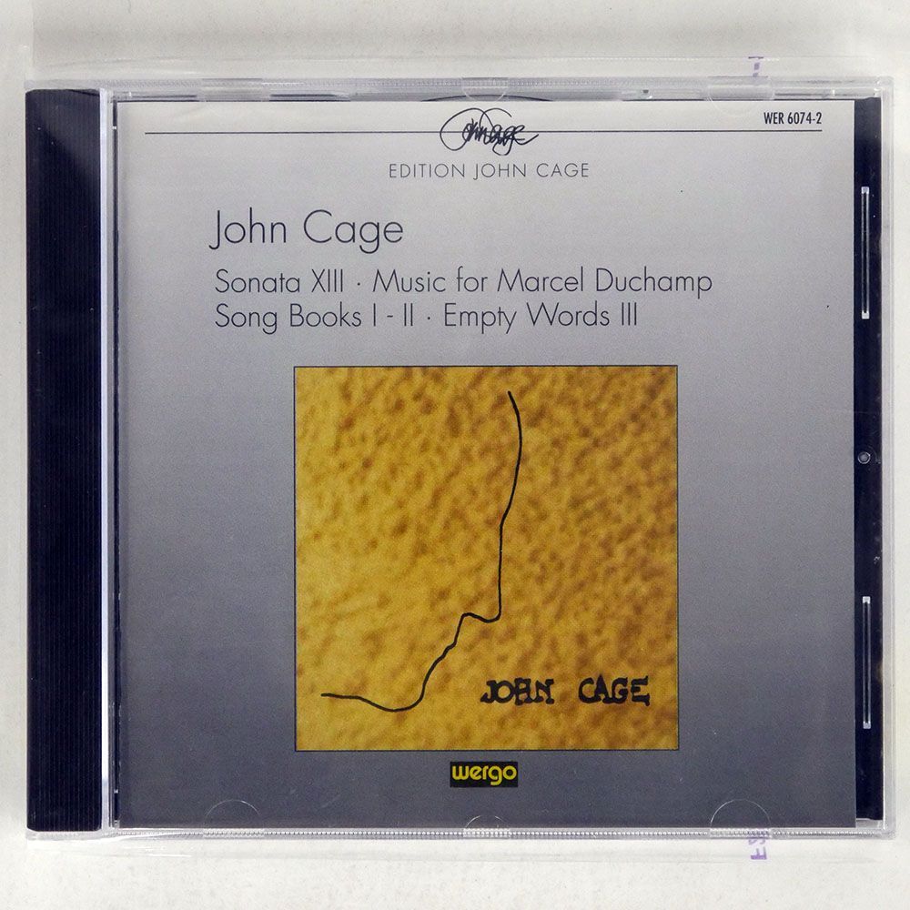 PETER ROGGENKAMP, KLAVIER/JOHN CAGE: SONATA XIII/MUSIC FOR MAR/WERGO WER 6074-2 CD □_画像1