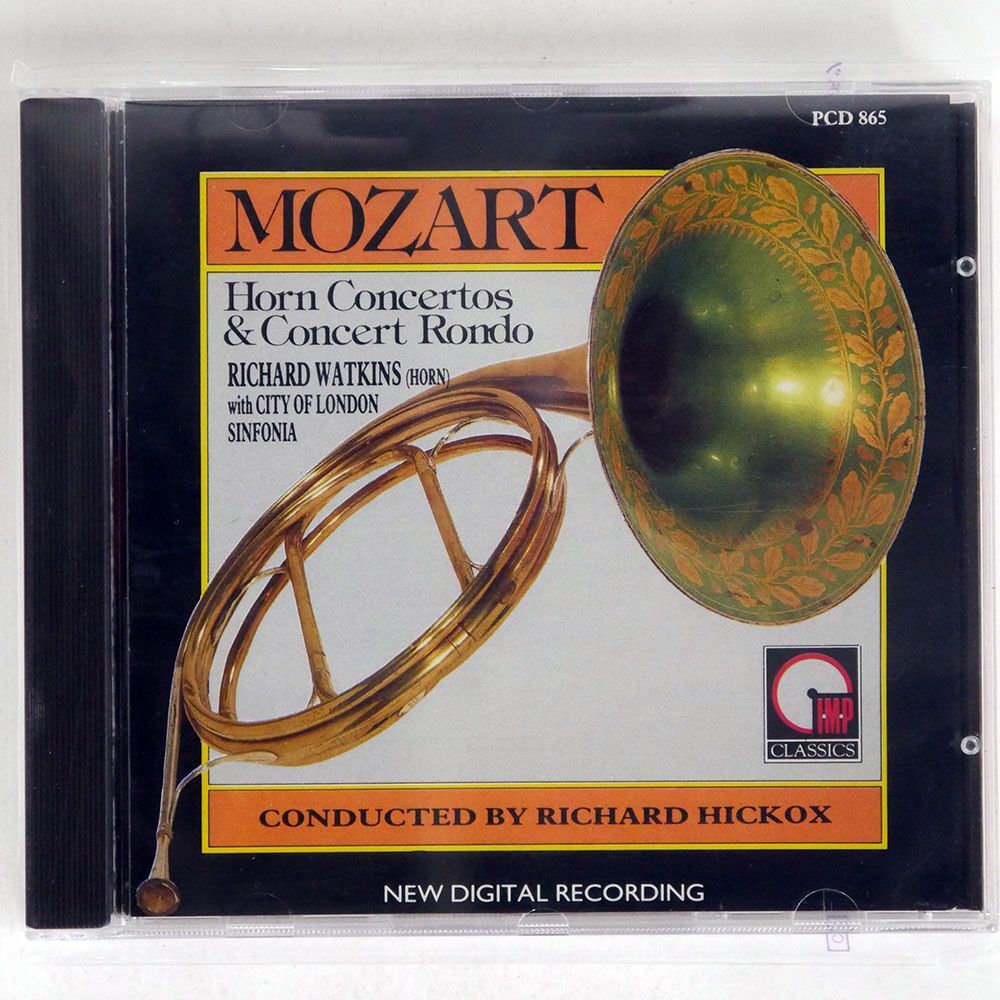 RICHARD HICKOX/MOZART : HORN CONCERTOS & CONCERT RONDO / WATKINS/IMP CLASSICS PCD 865 CD □_画像1