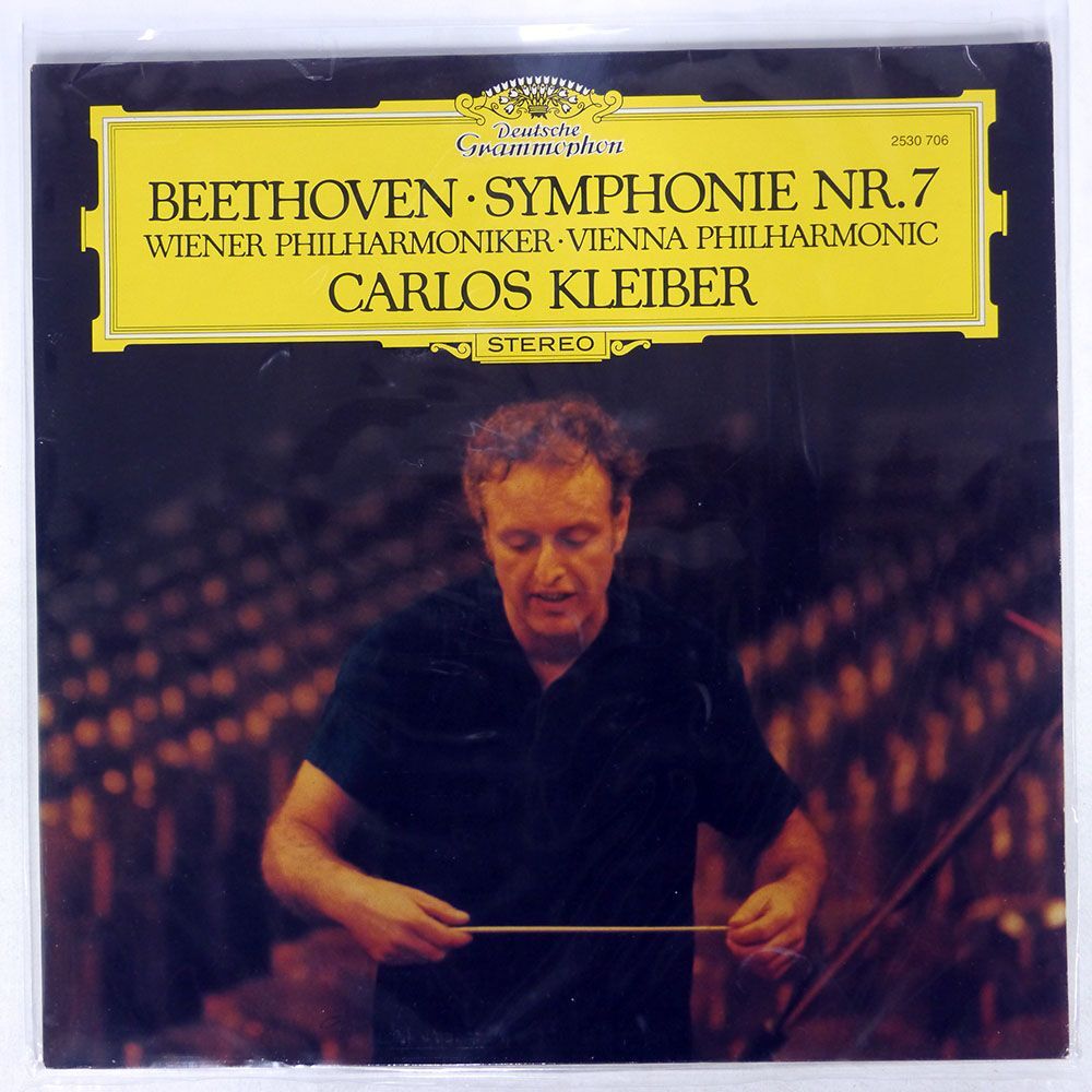 独 CARLOS KLEIBER/BEETHOVEN・SYMPHONIE NR.7/DG 2530706 LP_画像1