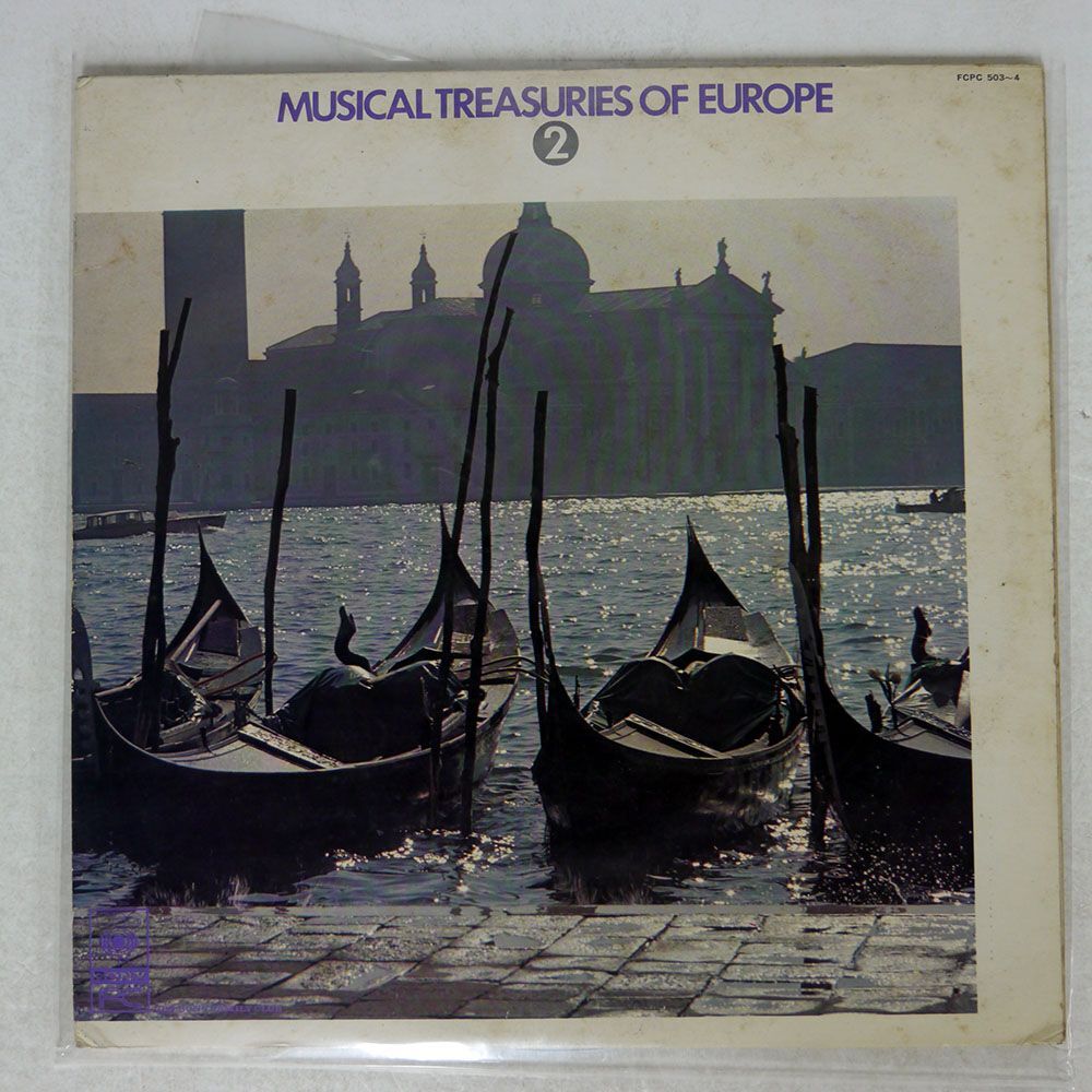 CARAVELLI AND HIS MAGNIFICENT STRINGS/MUSICAL TREASURES OF EUROPE/CBS SONY FCPC504 LPの画像1