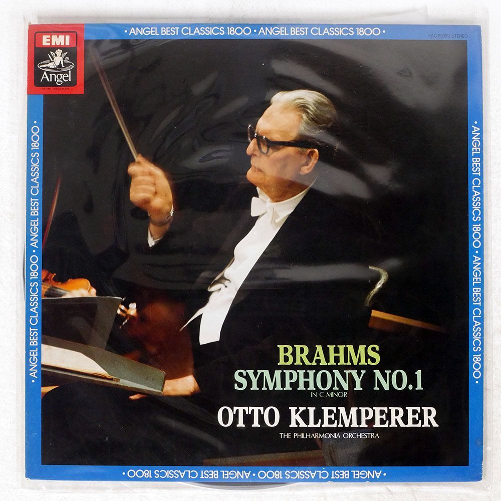 OTTO KLEMPERER/BRAHMS SYMPHONY NO1 IN C MINOR OP 68/ANGEL EAC55059 LP_画像1