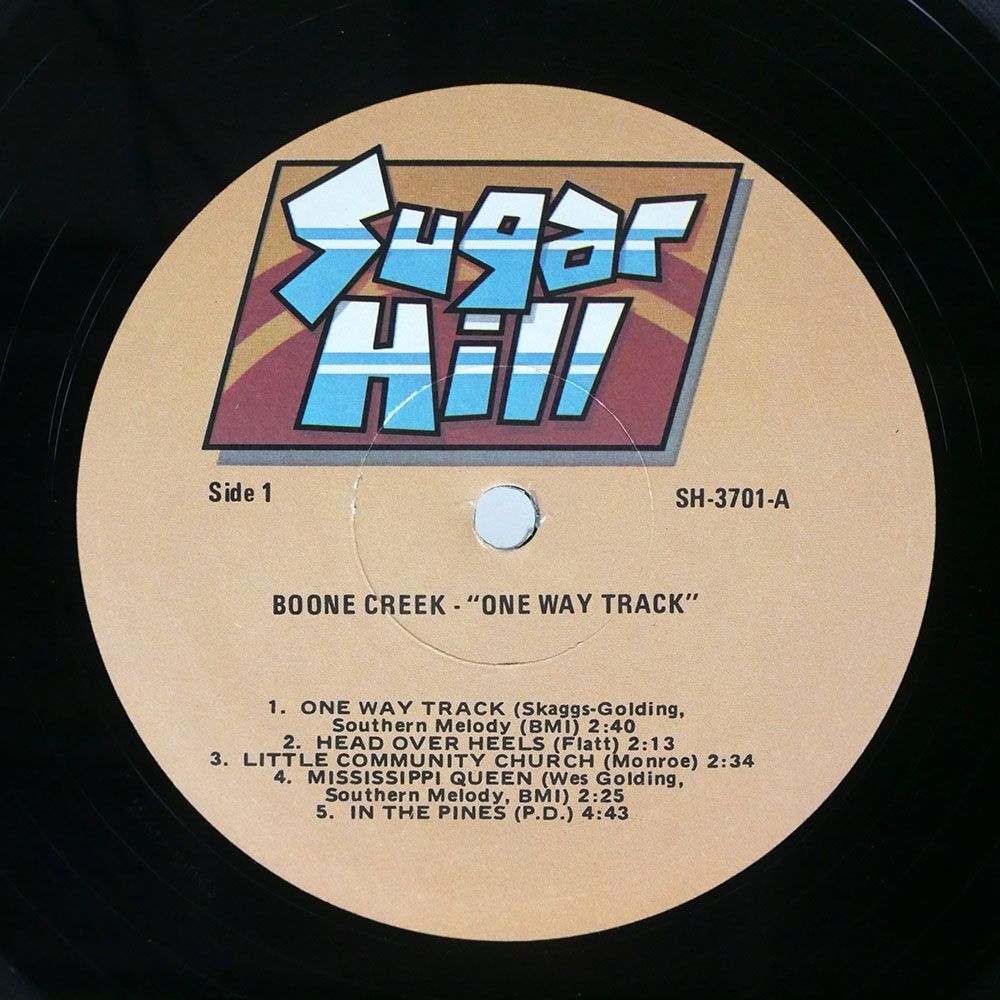 米 BOONE CREEK/ONE WAY TRACK/SUGAR HILL SH3701 LP_画像2