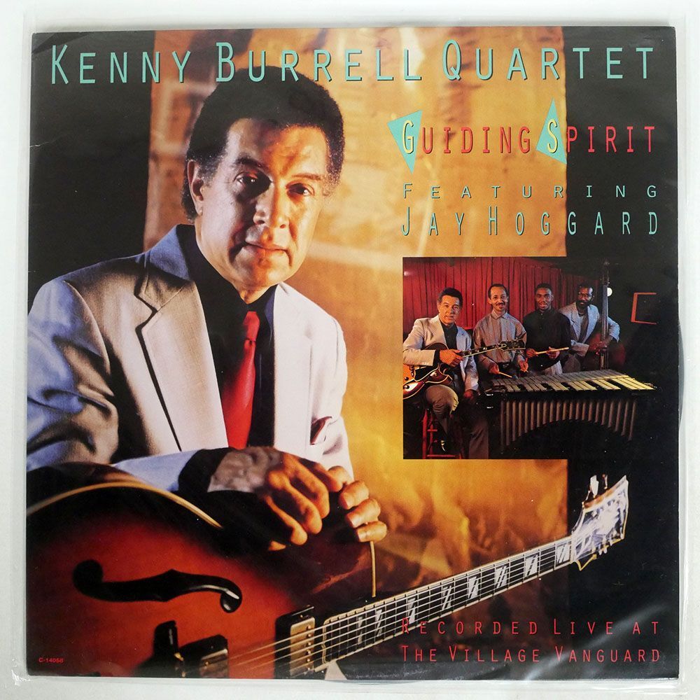 米 KENNY BURRELL QUARTET/GUIDING SPIRIT/CONTEMPORARY C14058 LP_画像1