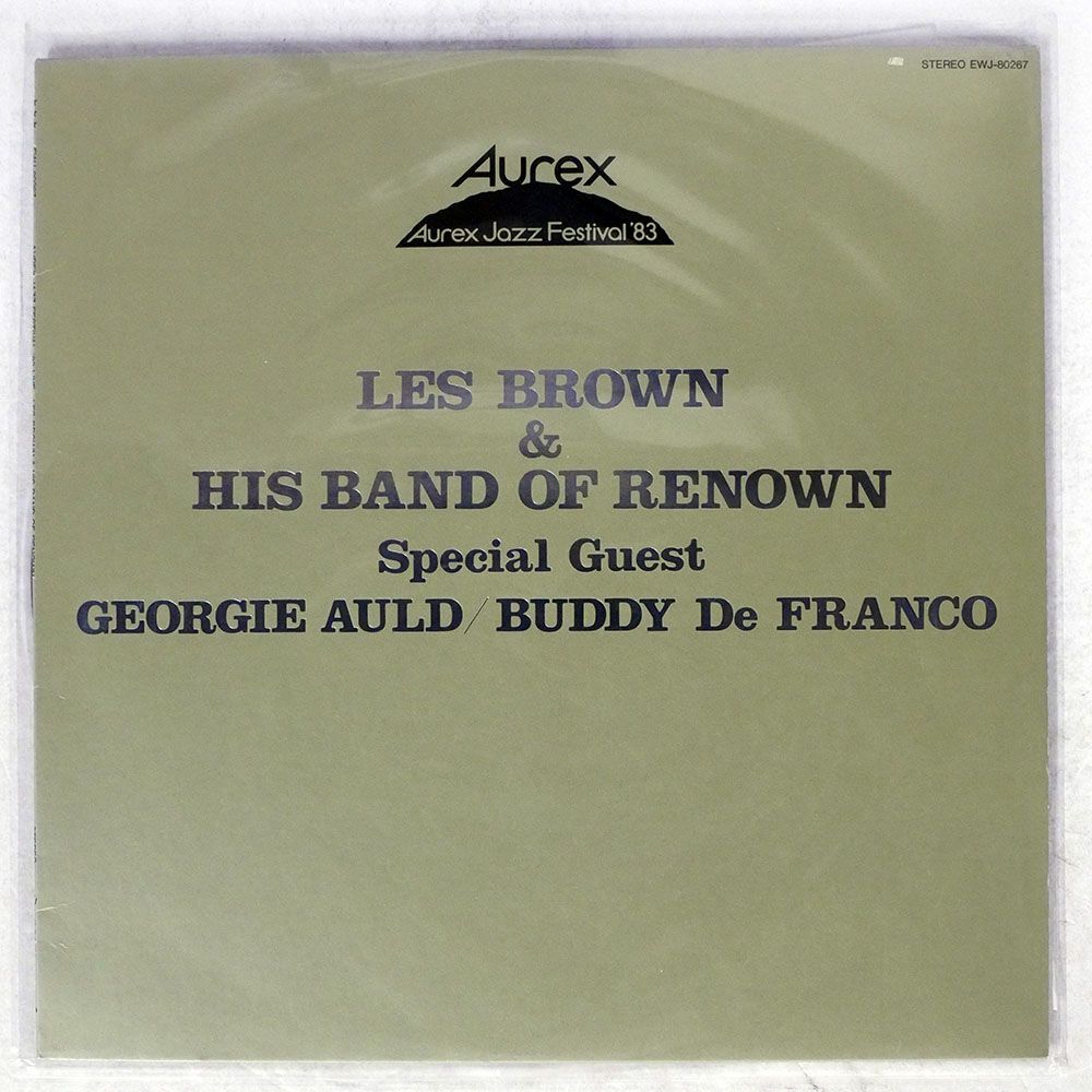 LES BROWN AND HIS BAND OF RENOWN/AUREX JAZZ FESTIVAL 83/EASTWORLD EWJ80267 LPの画像1