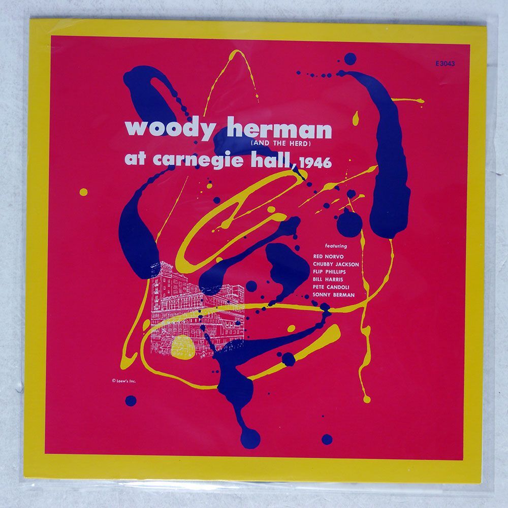 WOODY HERMAN & THE HERD/AT CARNEGIE HALL 1946/VERVE POJJ1591 LP_画像1