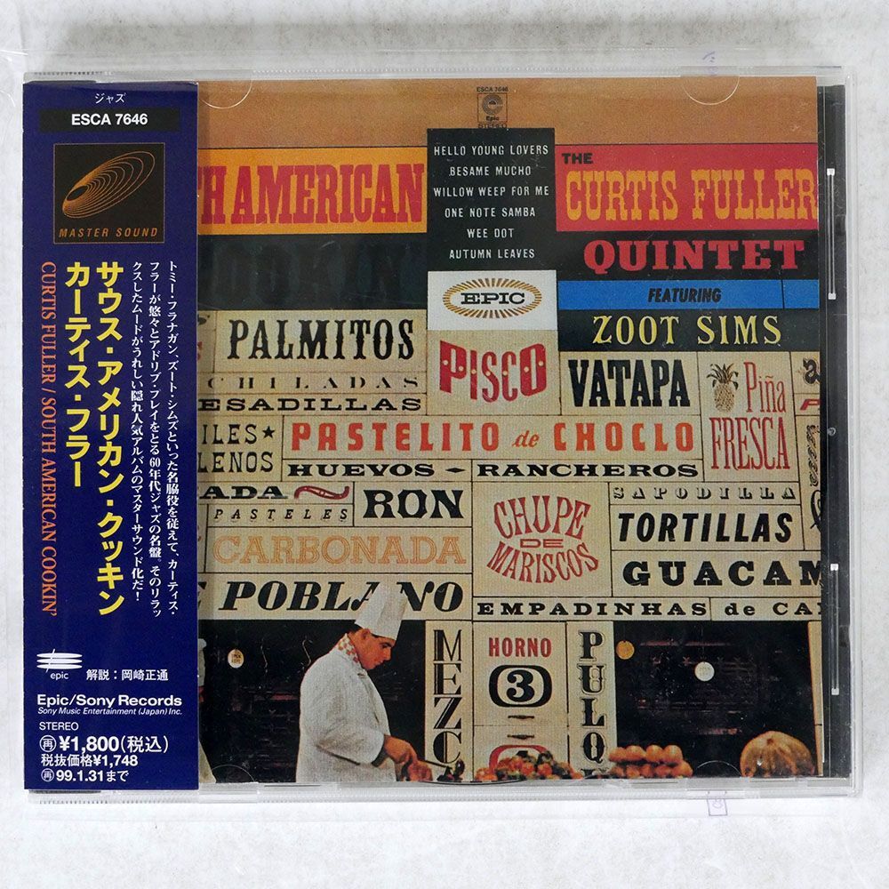 CURTIS FULLER QUINTET FEATURING ZOOT SIMS/SOUTH AMERICAN COOKIN’/EPIC ESCA7646 CD □_画像1