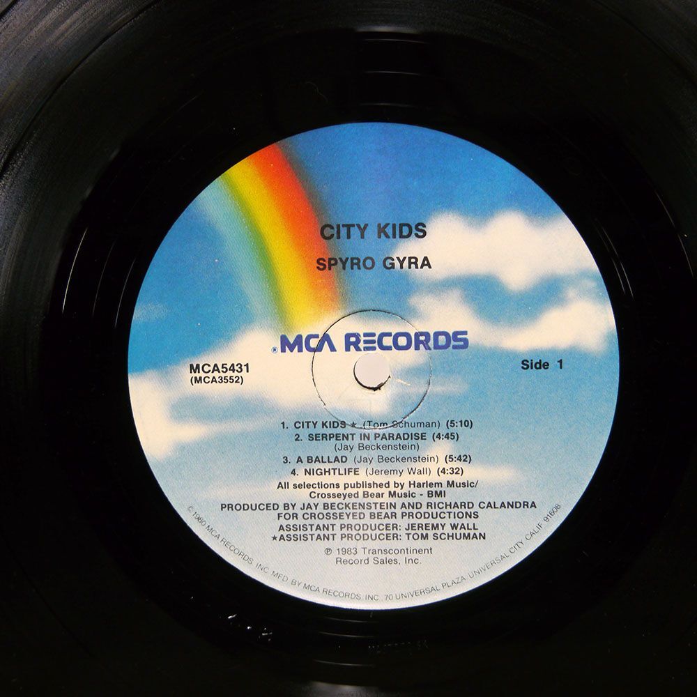 米 SPYRO GYRA/CITY KIDS/MCA MCA5431 LPの画像2