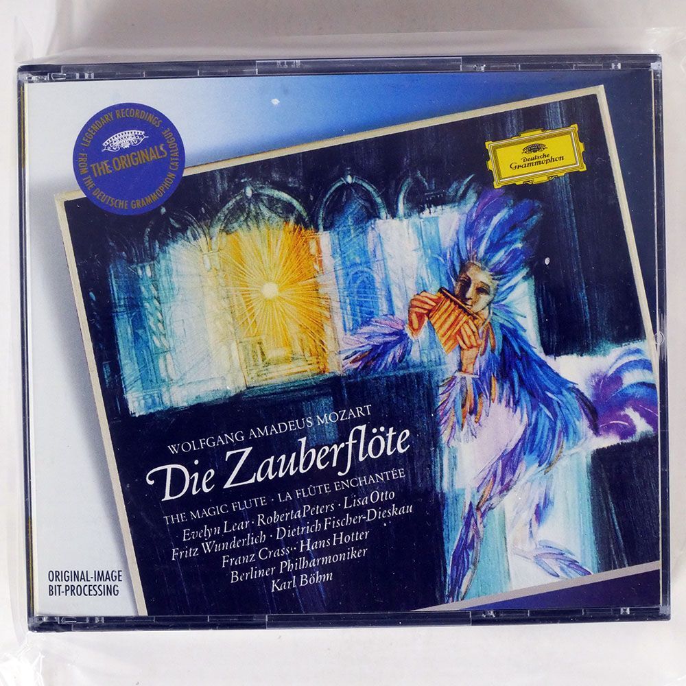 KARL BOHM/MOZART : DIE ZAUBERFLOTE = THE MAGIC FLUTE = LA FLUTE ENCHANTEE/DEUTSCHE GRAMMOPHON 449 749-2 CD_画像1