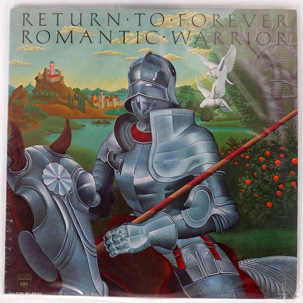 米 RETURN TO FOREVER/ROMANTIC WARRIOR/COLUMBIA PC34076 LPの画像1