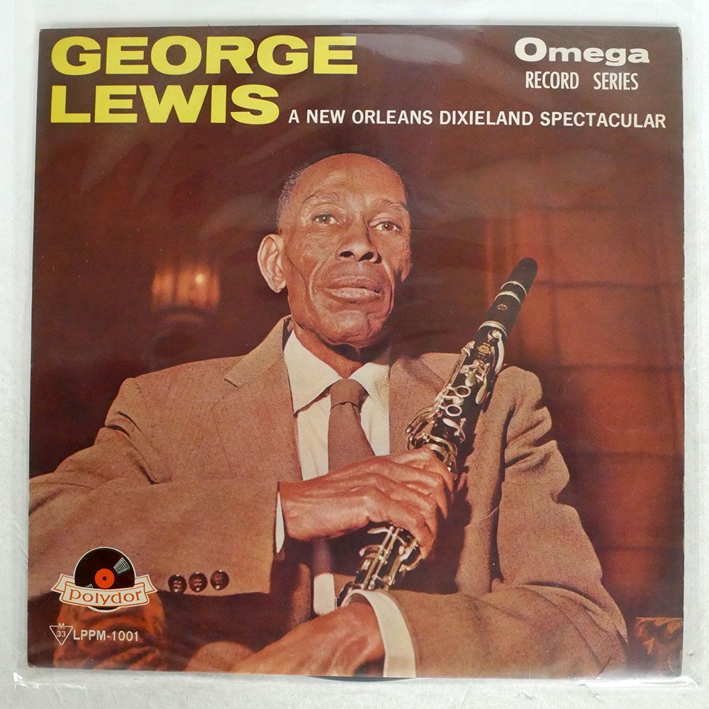 GEORGE LEWIS/A NEW ORLEANS DIXIELAND SPECTACULAR/POLYDOR LPPM1001 LP_画像1