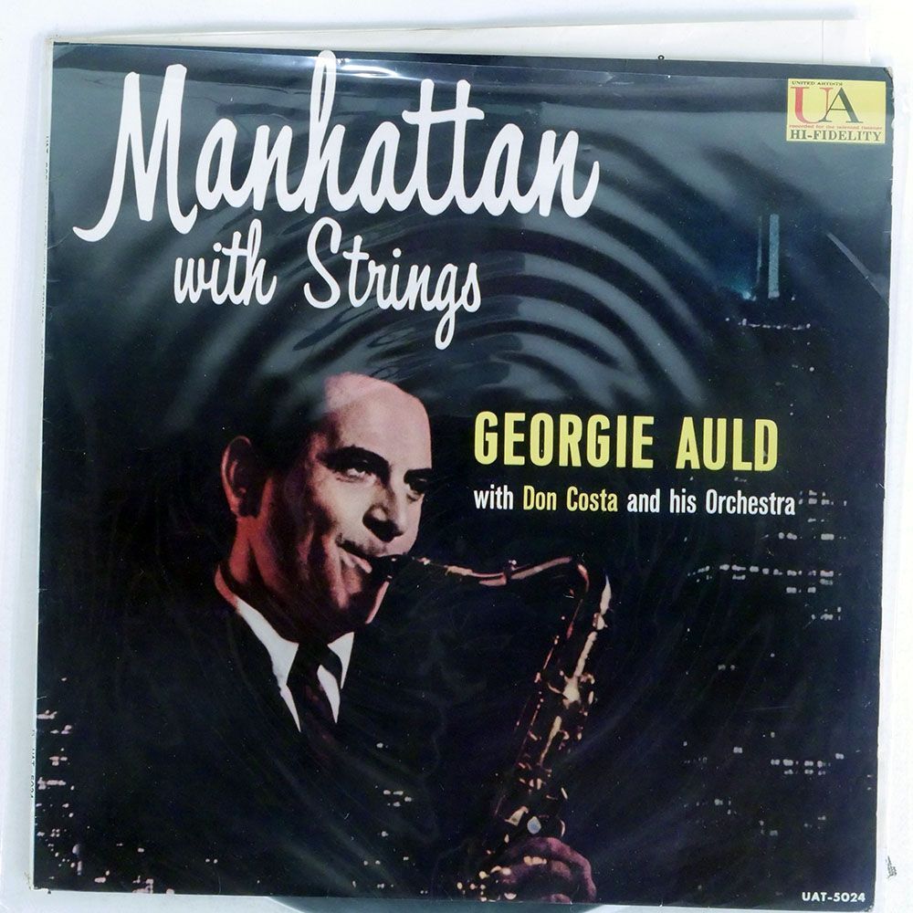 GEORGIE AULD/MANHATTN WITH STRINGS/UNITED ARTISTS UAT5024 LPの画像1