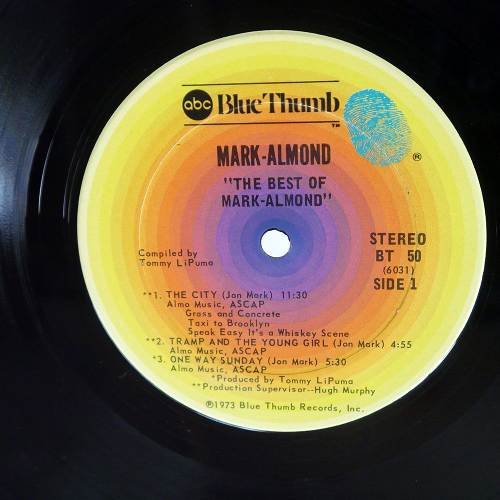 MARK-ALMOND/BEST OF/BLUE THUMB BTS50 LP_画像2