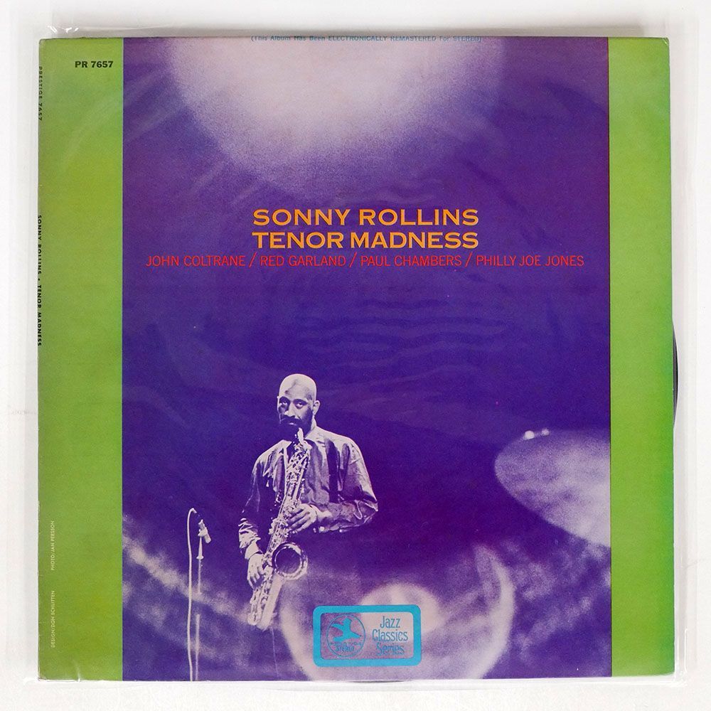 米 ステレオ盤 SONNY ROLLINS/TENOR MADNESS/PRESTIGE PRT7657 LP_画像1