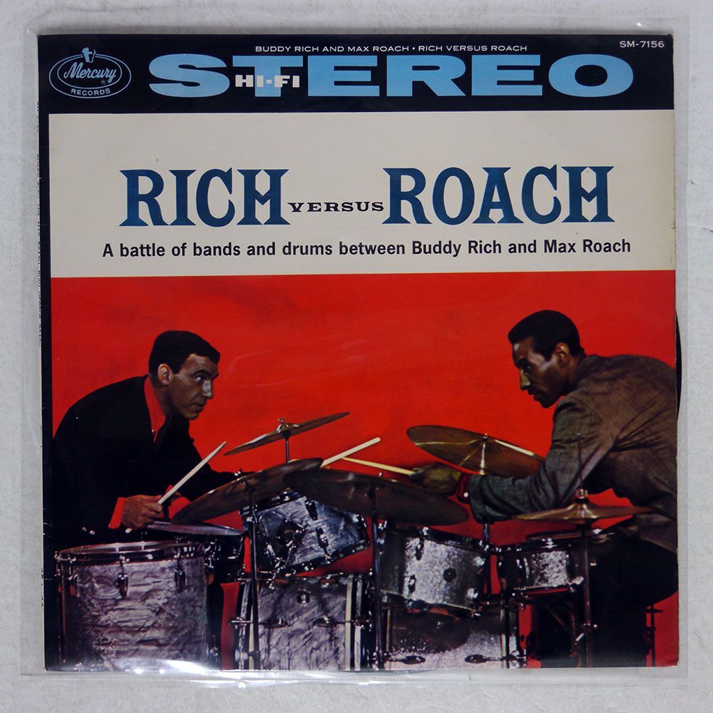 BUDDY RICH/VERSUS ROACH/MERCURY SM7156 LP_画像1