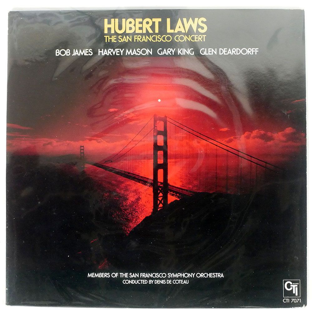 米 HUBERT LAWS/SAN FRANCISCO CONCERT/CTI CTI7071 LPの画像1