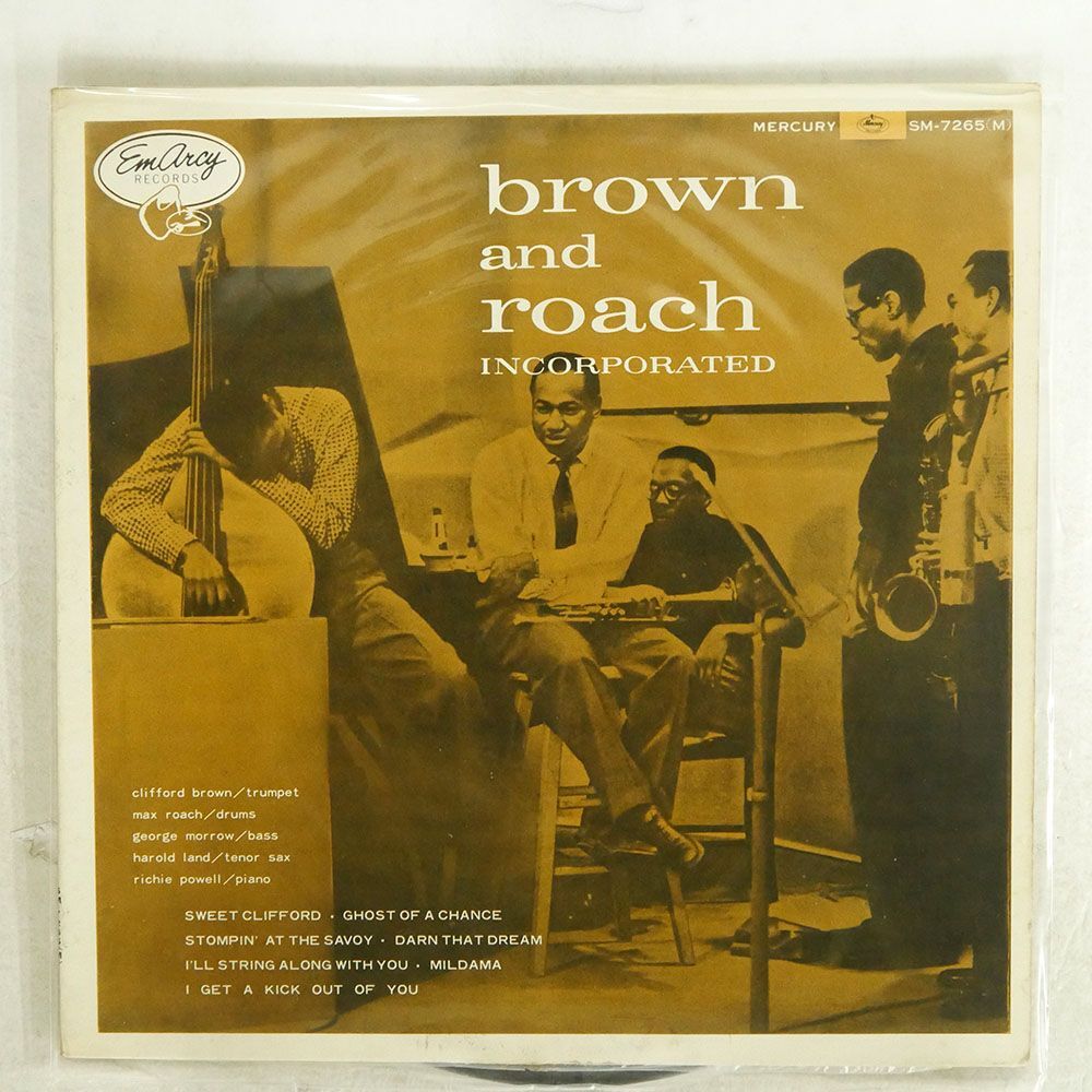 BROWN AND ROACH INCORPORATED/SAME/EMARCY SM7265 LP_画像1