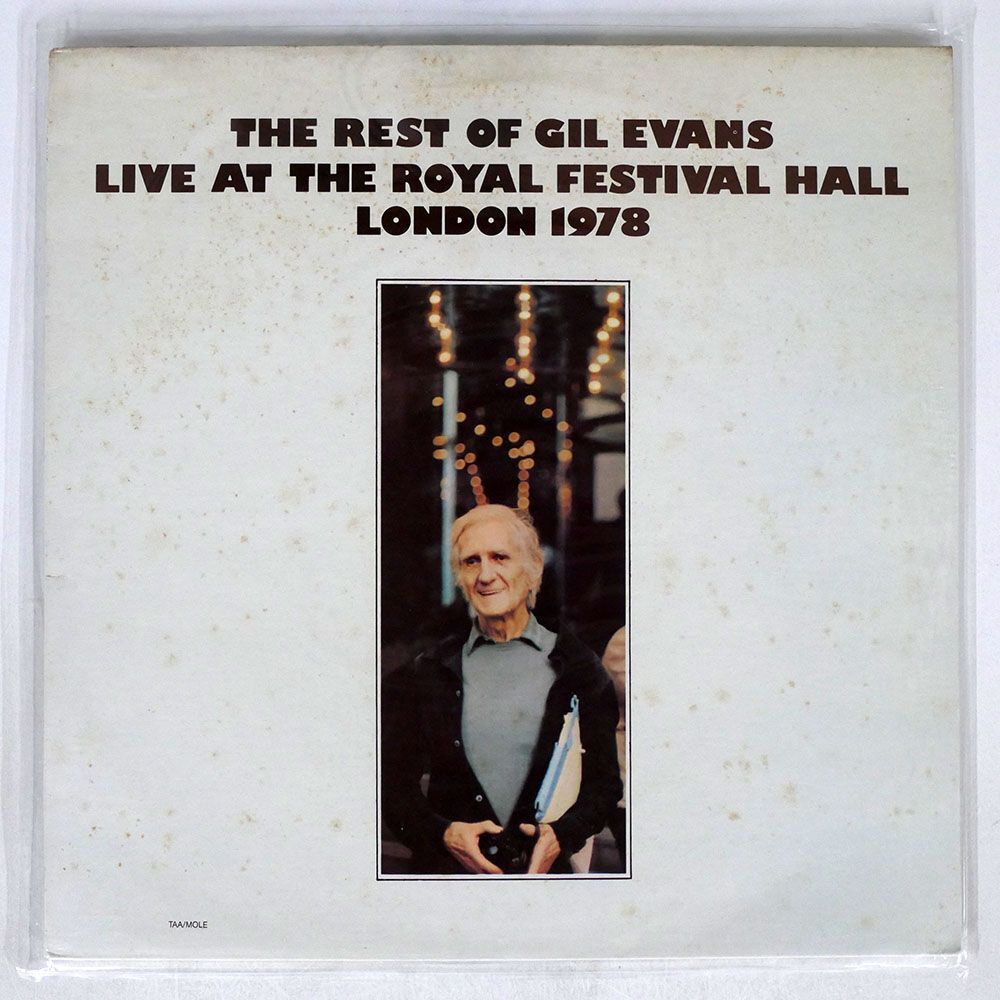 GIL EVANS/THE REST OF GIL EVANS LIVE AT THE ROYAL FESTIVAL HALL LONDON 1978/MOLE JAZZ MOLE3 LP_画像1