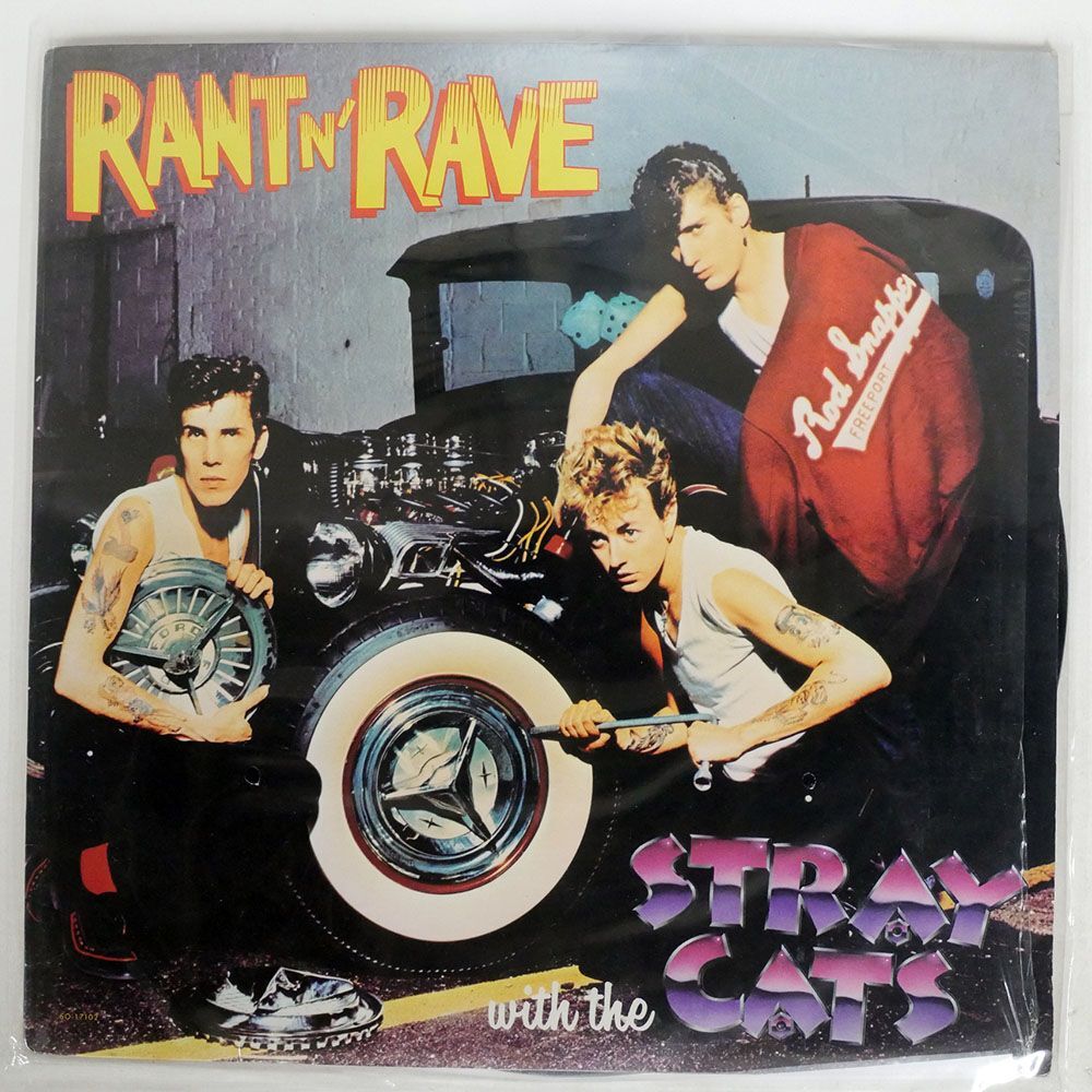 米 STRAY CATS/RANT N’ RAVE/EMI SO17102 LP_画像1